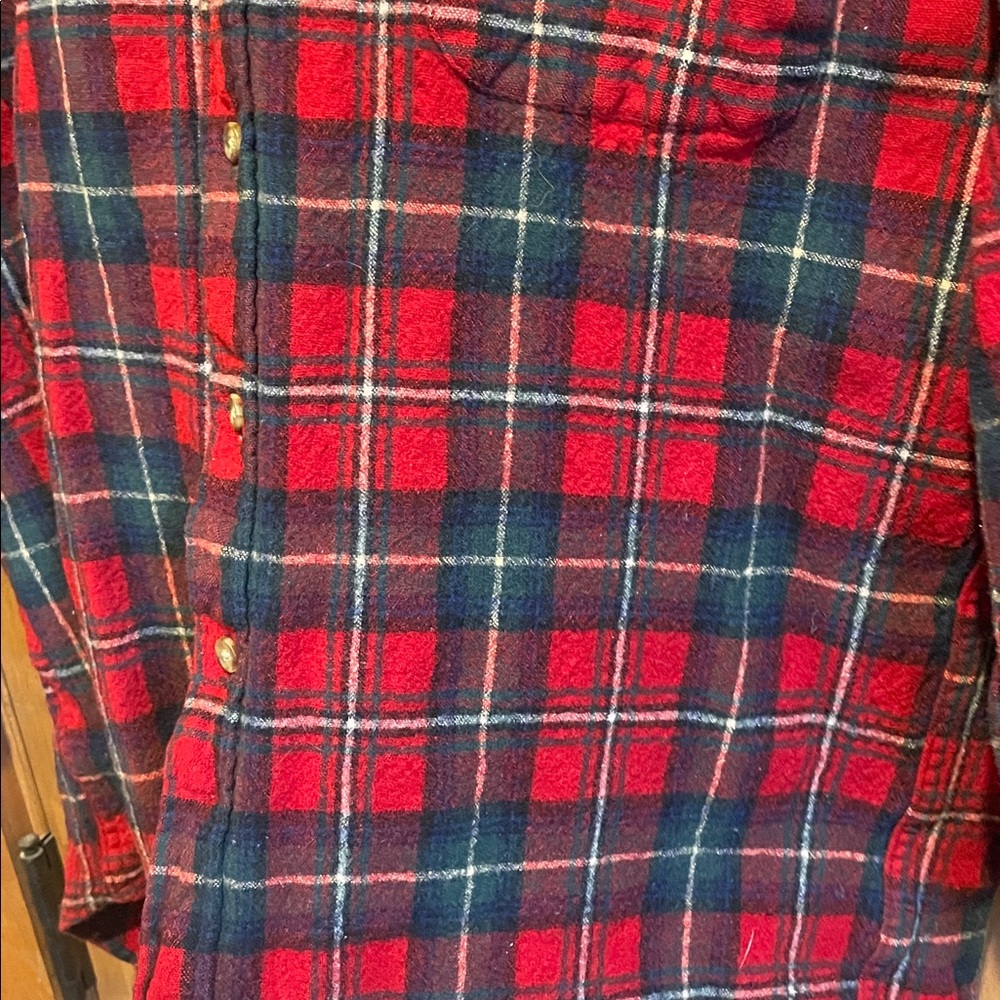 Vintage Pendleton Flannel Button Down - image 6